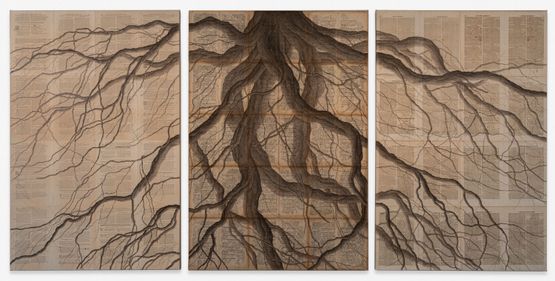 Untitled Biblia Corano Talmud by Tommaso Spazzini Villa contemporary artwork Works on Paper