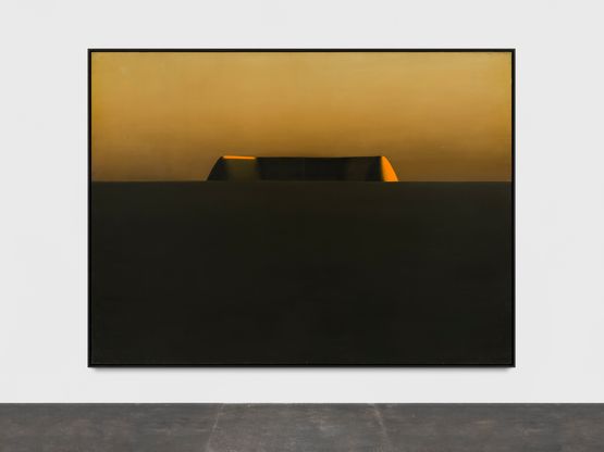 Forme de San Francisco  Coucher de soleil by Horia Damian contemporary artwork Painting