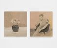 The posture by Rudy Cremonini contemporary artwork Painting