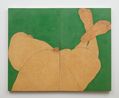 Map Chrome green 1 by Seung Ah Paik contemporary artwork Works on Paper