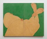 Map Chrome green 1 by Seung Ah Paik contemporary artwork drawing works on paper