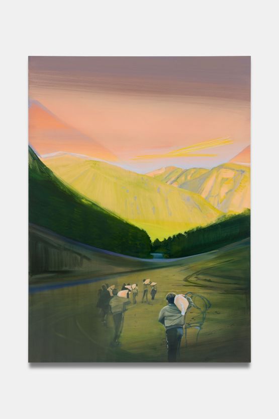 One Grain by Christiane Pooley contemporary artwork Painting