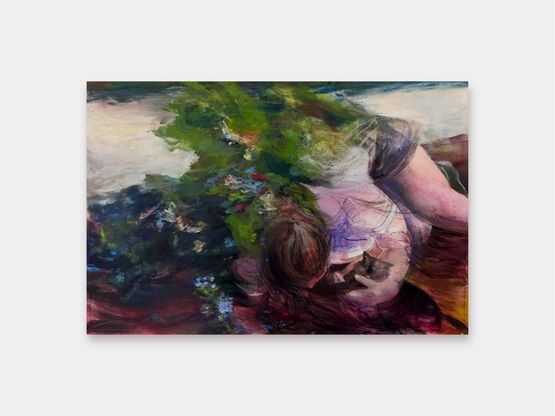 It Wasnt Necessary by Carlotta Mazzariol contemporary artwork Painting