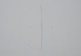 Wall Drawing semicircle 1 by Jong Oh contemporary artwork sculpture