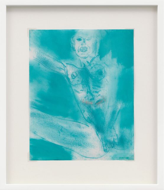 Love You by Leon Golub contemporary artwork Drawing
