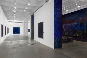 Contemporary art exhibition Tariku Shiferaw Marking Oneself in Dark Places at Galerie Lelong  Co. New York United States
