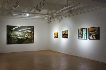 Contemporary art exhibition Zou Sijin World Without End at A Thousand Plateaus Art Space Chengdu China