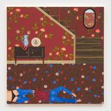 Undressing by Anne Buckwalter contemporary artwork painting