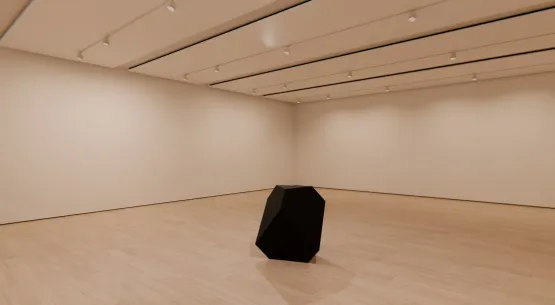 Untitled Durers Solid in Black by Robert Longo contemporary artwork Sculpture