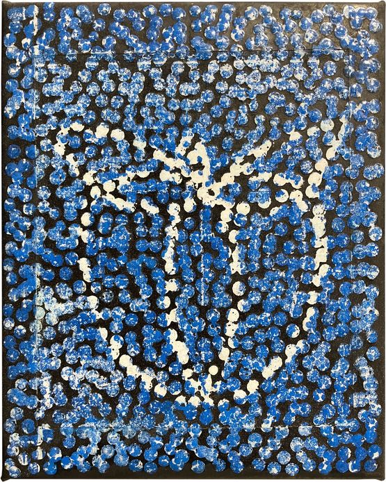 Untitled MPABT2 by Daniel Boyd contemporary artwork Painting