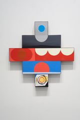 A New Moon by Matthew Kirk contemporary artwork mixed media painting