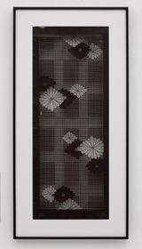 Katagami Screen 22 by Cerith Wyn Evans contemporary artwork textile works on paper