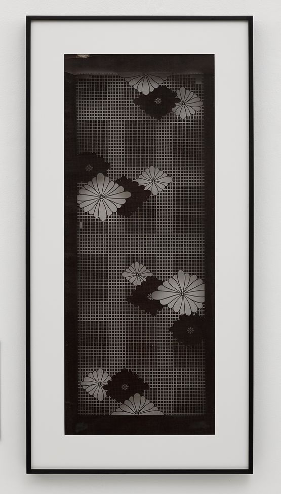 Katagami Screen 22 by Cerith Wyn Evans contemporary artwork Works on Paper