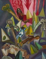 Mount Olivet by Han Yong contemporary artwork painting