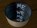 Eternal Contradiction by Ivan Navarro contemporary artwork Sculpture