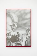 The Expected Guest by Alex Dordoy contemporary artwork painting