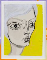 gunna take my own car by Del Kathryn Barton contemporary artwork painting