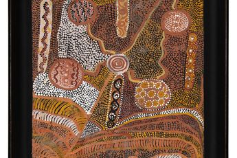 Mick Wallankarri Tjakamarra contemporary artist