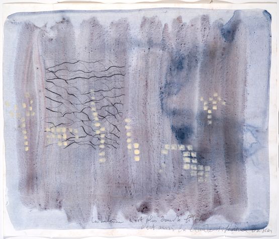 Alphabet-Alphabeth ou Soleil au Nord 2 by Catherine Bolle contemporary artwork Drawing