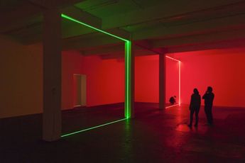 Contemporary art exhibition Haroon Mirza Daiwa Foundation Art Prize Winner at SCAI THE BATHHOUSE Tokyo Japan