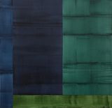 Bhutan Abstraction with Grey-Green 1 by Ricardo Mazal contemporary artwork painting