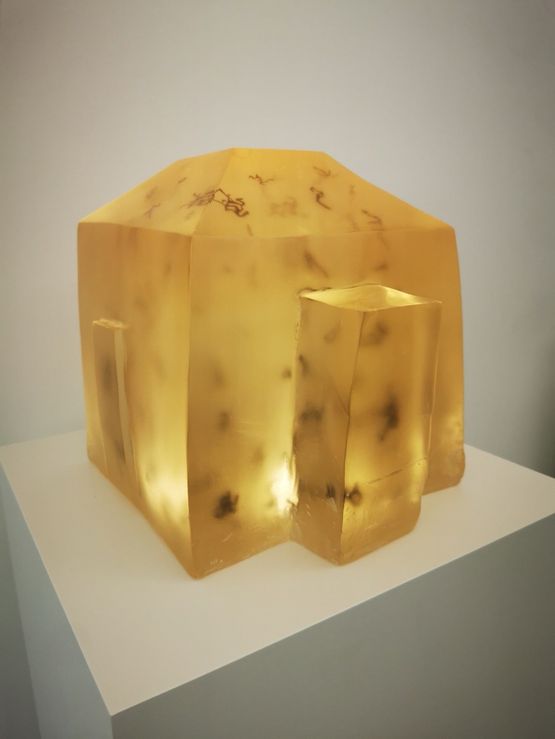 Rain of Languages by Xie Xiaoze  contemporary artwork Sculpture
