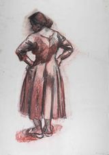 Jane Eyre by Paula Rego contemporary artwork works on paper