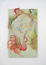 Calca jeans com veias by Yuli Yamagata contemporary artwork painting sculpture