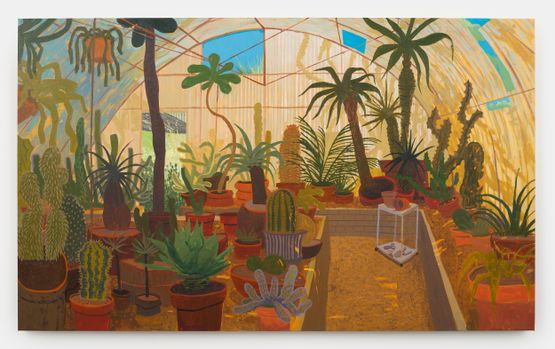 Palm Springs Conservatory by Nicholas Bono Kennedy contemporary artwork Painting
