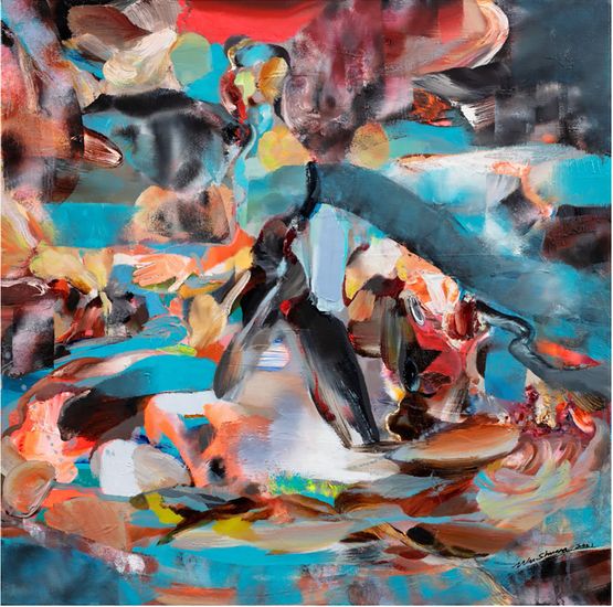 Wetland by Wu Shuang contemporary artwork Painting