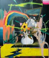 Ecstasy Withdrawals by Geremy Samala contemporary artwork painting works on paper