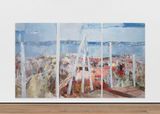 Inscape after Cezanne by Francesca Mollett contemporary artwork painting