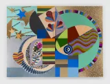Mistura Sagrada by Beatriz Milhazes contemporary artwork painting