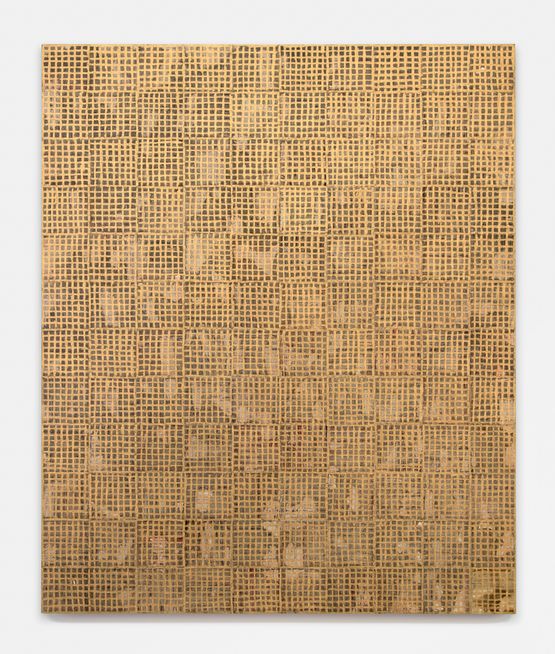 dnasepiaxiii by McArthur Binion contemporary artwork Painting