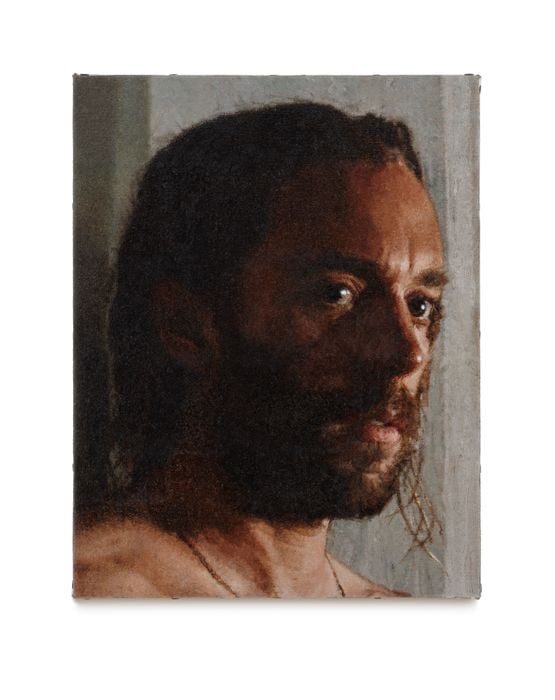 Self Portrait by Nicholas Bierk contemporary artwork Painting