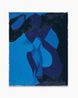 Nude Study in Blue by Chris Ofili contemporary artwork Painting