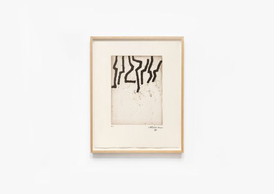 Aldati by Eduardo Chillida contemporary artwork Print