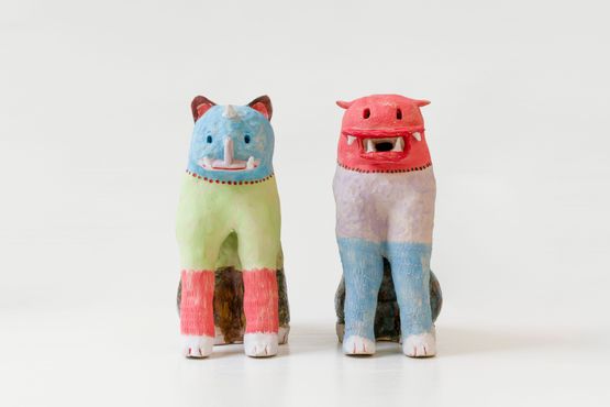 KomainuAUn 3 by Naoki Koide contemporary artwork Sculpture