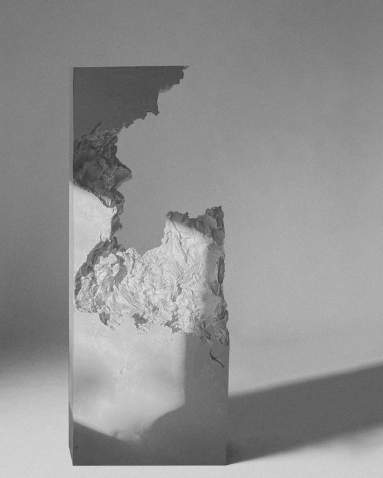 Shanshui Portal Glacier by Kien Situ contemporary artwork Sculpture