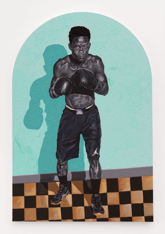 Psyched Up by Otis Kwame Kye Quaicoe contemporary artwork Painting