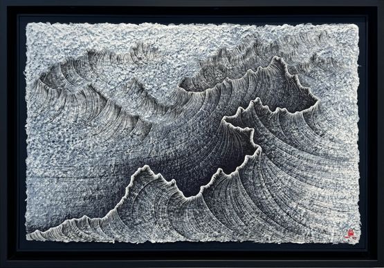 The Beauty of Nostalgia by Hyun-Joung Lee contemporary artwork Works on Paper