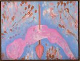 Canosa extatic by Francesco Clemente contemporary artwork painting