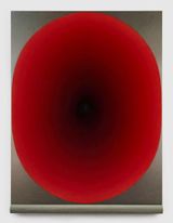 Scarlet Brain by Loie Hollowell contemporary artwork painting sculpture works on paper