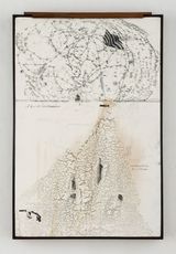 Albedo Point of Incidence by Jitish Kallat contemporary artwork painting