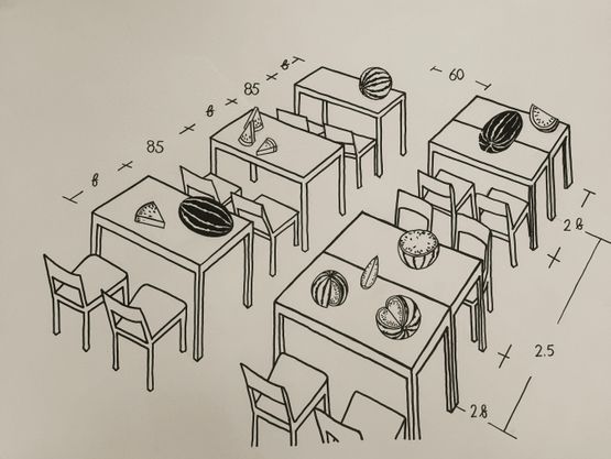 Disturbing Arrangement by Bani Abidi contemporary artwork Works on Paper