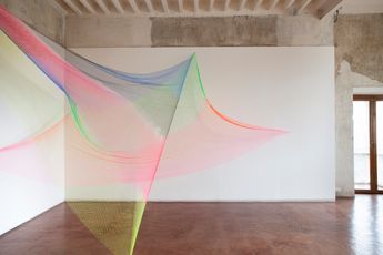 Contemporary art exhibition Rana Begum Solo Exhibition at Jhaveri Contemporary Mumbai India