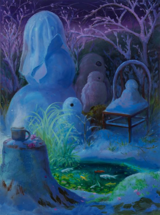 Audience by Minyoung Choi contemporary artwork Painting