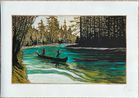 Salish Fishermen by Billy Childish contemporary artwork Works on Paper