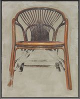 Cane Chair 1 by ZHENG YUNHAN contemporary artwork painting