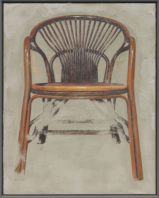 Cane Chair 1 by ZHENG YUNHAN contemporary artwork Painting
